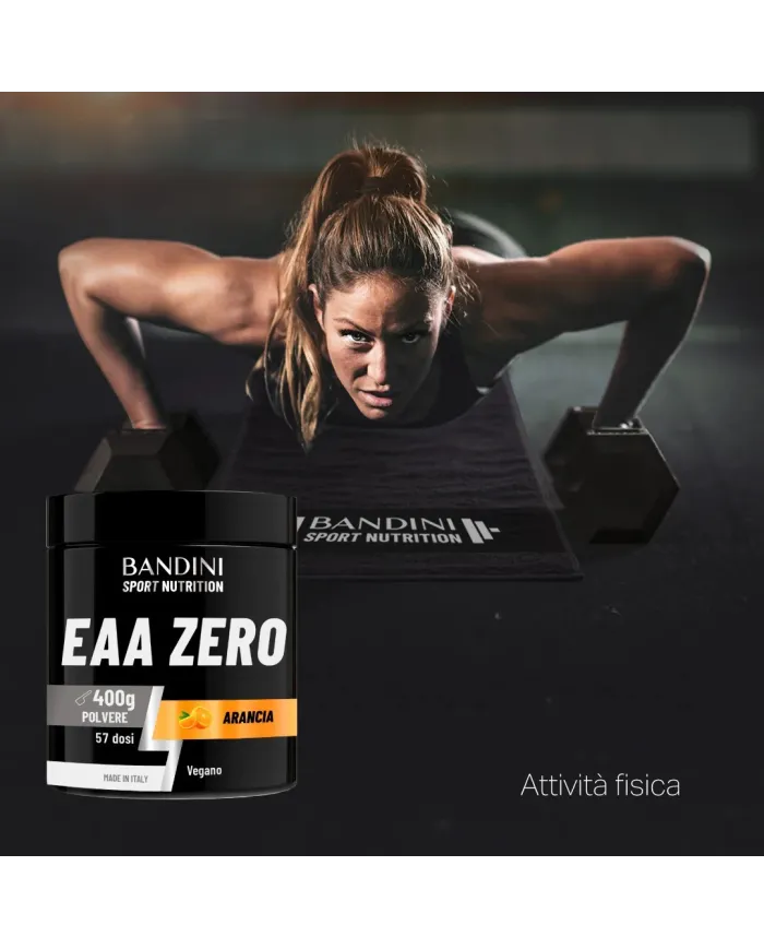 EAA Amminoacidi Essenziali in Polvere (Arancia) – 400 g